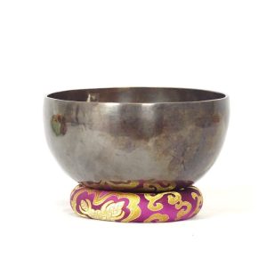 Tatepati Dark Singing Bowl - 19 cm